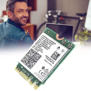 

For Intel AX200 2400Mbps Wireless AX200NGW NGFF M.2 802.11ac/ax Network Bluetooth Wifi 2.4G/5G 5.0 Card J5D7