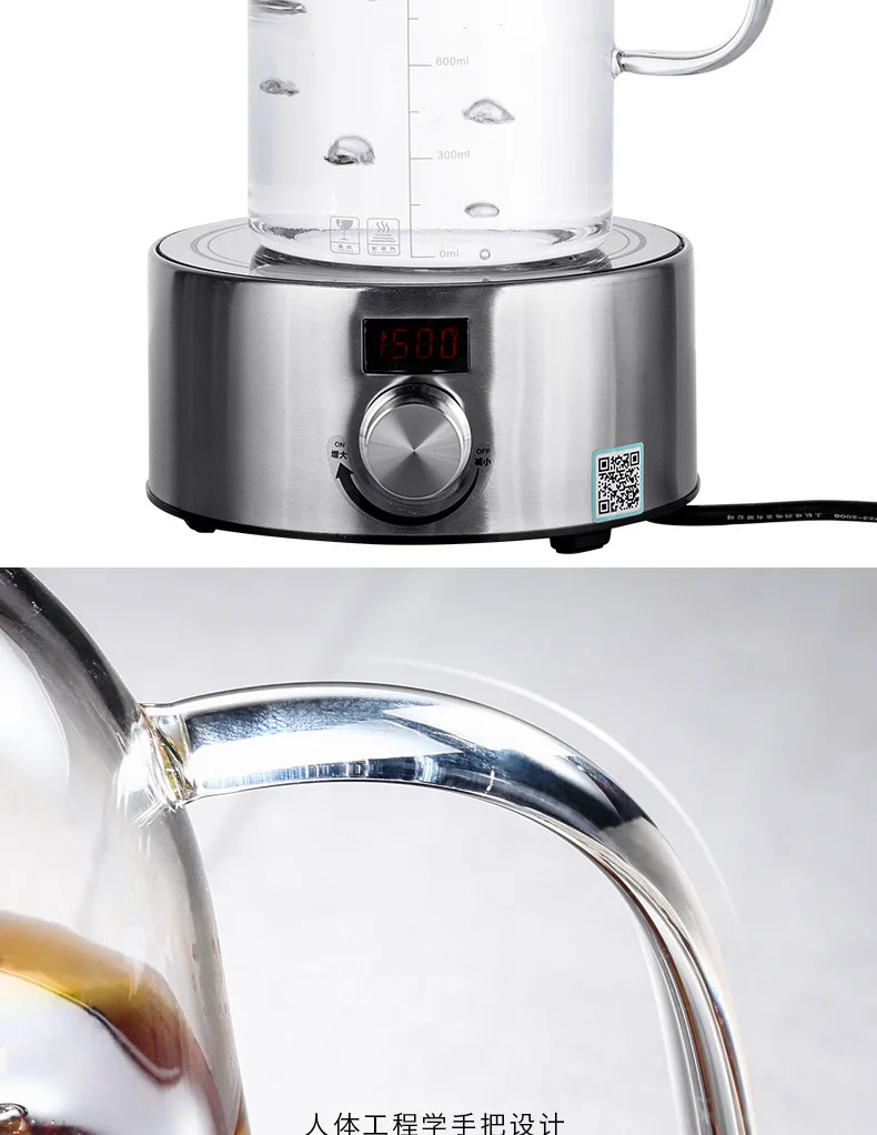 Waimea Borosilicate Glass Jar Thick Explosion-Proof Glass Cold Water Pot High-temperature Resistant Household Glass Kettle
