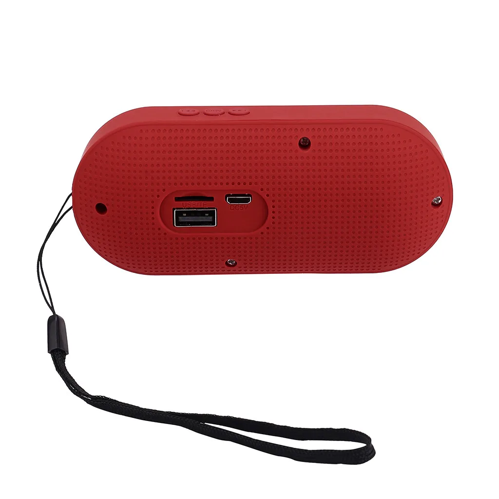 Portable Wireless Bluetooth Stereo Sound SD Card Speaker For Smartphone Tablet PC#T2