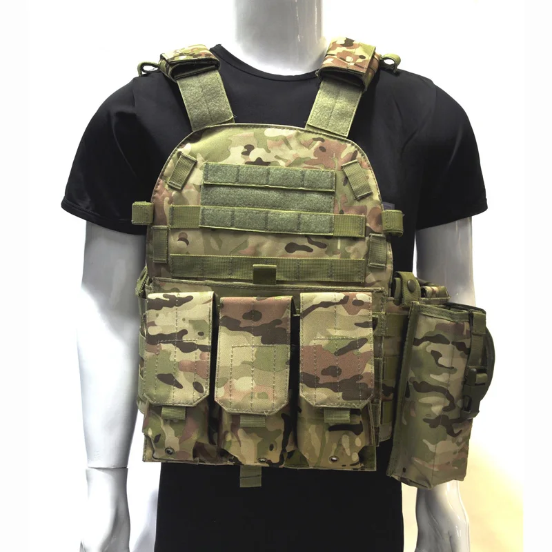Тактический Жилет Molle военная экипировка армейский боевой Пейнтбол