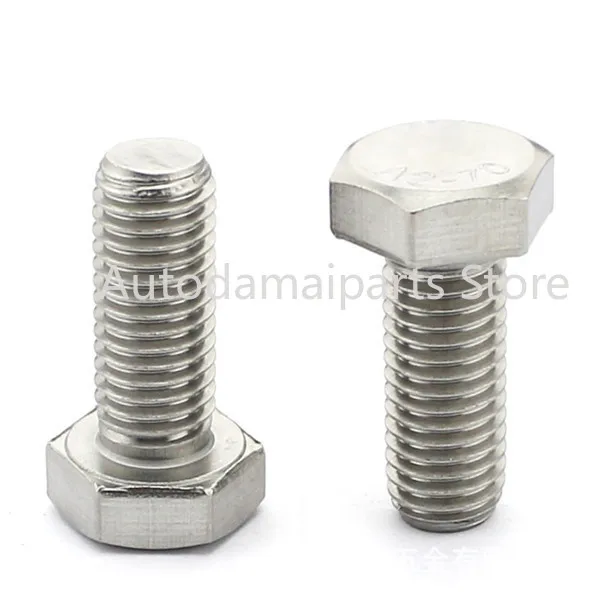 

Hex Head Bolts M10 M16 M20 1/4" 5/16"gr 4.8/6.8/8.8/10.9/12.9 Din933 Din931 934 Fine Thread Inch Hex Bolts and Nuts Lonking 60