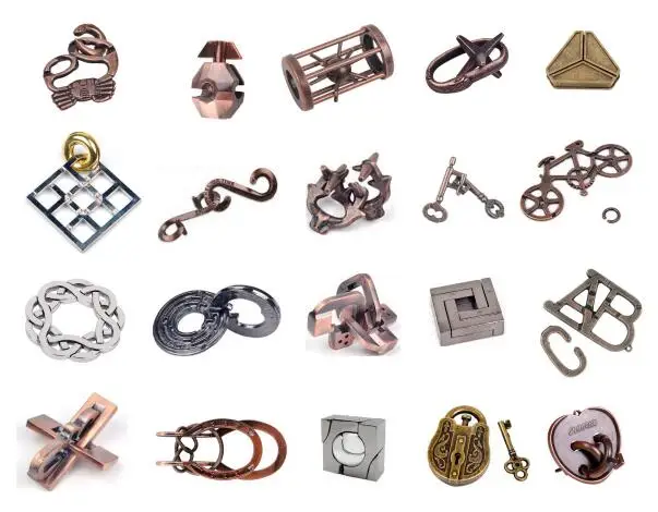 Cast Puzzle 20PCS Set