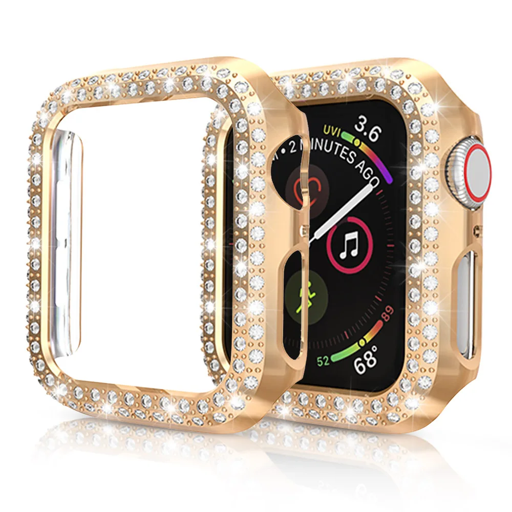 Чехол-накладка для Apple Watch SE 40/44/38/42 мм из поликарбоната | Наручные часы