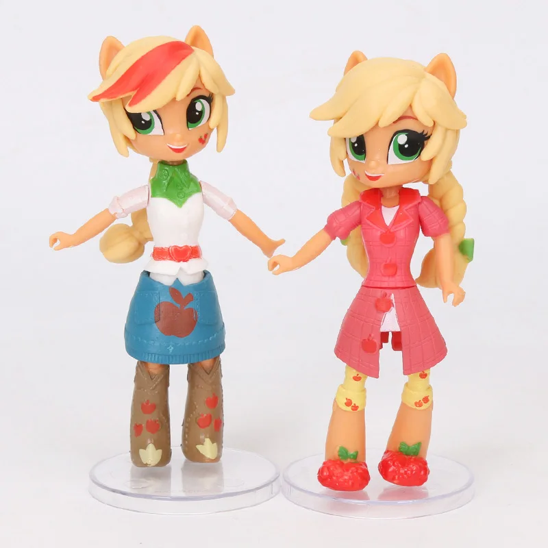 12 см); Набор из 7 игрушки My Little Pony Дружба-это чудо пони Набор фигурок серии «редкость закат отливом маленькие пони модель игрушки куклы