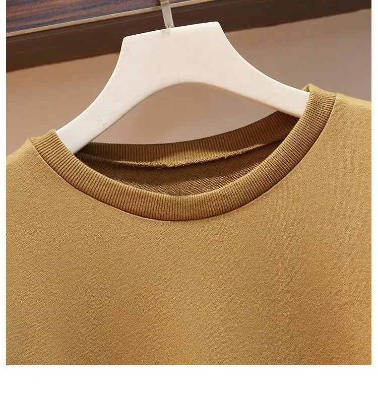 5Xl Зимняя Повседневная Толстовка размера плюс, уличная Женская Осенняя Толстовка с длинным рукавом из органзы в стиле пэчворк с оборками, свободные длинные толстовки
