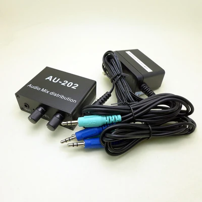With audio cable