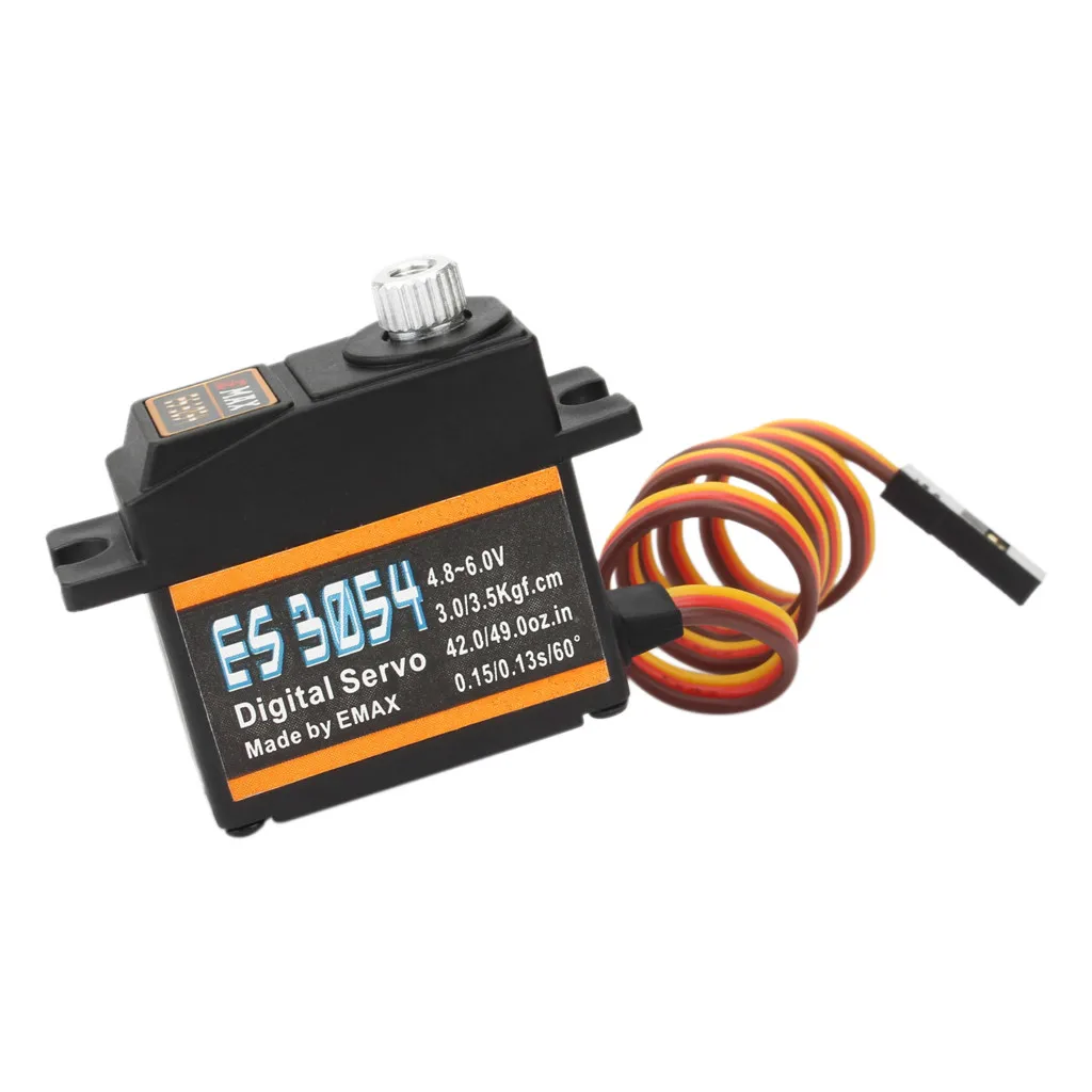 

New Emax ES3054 17g 3.5kg 0.13sec 23T Metal Gear Digital Servo For RC Airplane Racing Drone Accessories RC Parts Replace ES3154