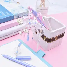 0,5 мм подвеска кавайи чернил гелевая ручка для письма маркер студенческие офисные канцелярские принадлежности подарок