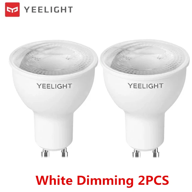 Yeelight GU10 Smart LED Bulb Lamp Colorful / White Dimming Light WIFI Voice Control For Xiami APP mi home Google Assistant AlexaYeelight YLDP004-A GU10 Colorful Smart LED Bulb W1 Game Music Sync APP Voice Control Work xiaomi mi home Yeelight APP Google Assistant Alexa 