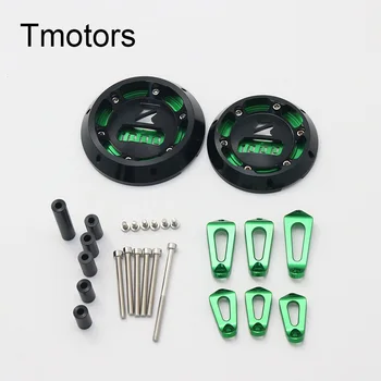 

CNC Aluminum Motorcycle Engine Guard Side Stator Case Guard Protector Green for Kawasaki Z1000 Z1000SX 2010-2017 2018