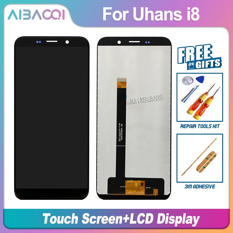 Оригинальный сенсорный экран AiBaoQi 5 7 дюйма ЖК-дисплей 1440x720 сменный в сборе для