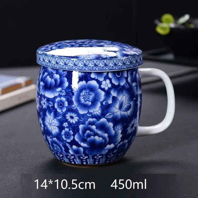 Version AA Большой Чай Кофе Vajilla посуда для напитков Copo E посуда Tazzine Caffe Cute Criativa Xicara путешествия кофе керамика Caneca чашка и кружка - Цвет: Version AA