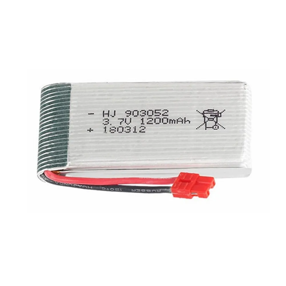 Аккумуляторная батарея 3 7 в 1200 мАч 903052 lipo для Syma X5HC X5HW X5UW X5UC запчасти