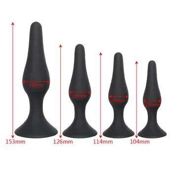 Silicone Backyard Sex Toys Anal Plug Beads Adult Products Massage For Women Men dp sm Couples Po'sition Shop 6