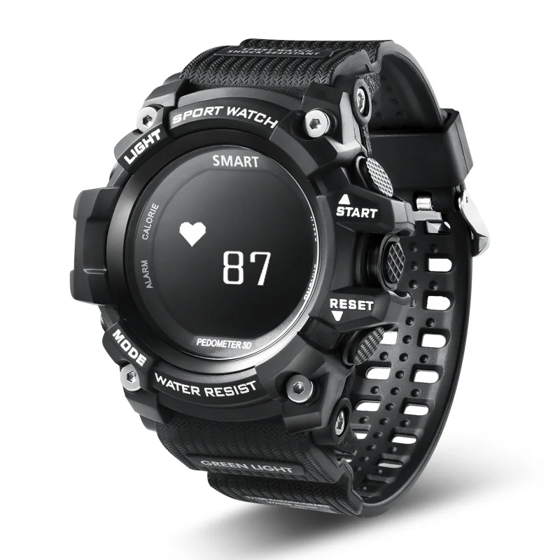 

696 T1 Smart Watch Waterproof IP68 Heart Rate Monitor Bluetooth 4.0 Outdoor Sport