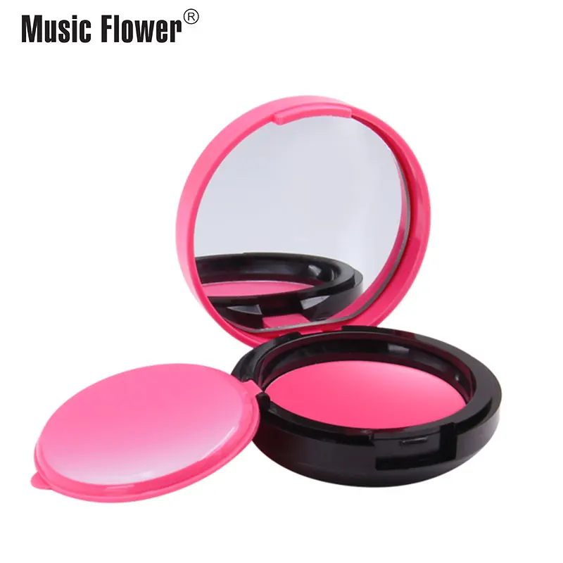 Music Flower палитра для румяны, макияж для лица, бронза щеки матовая Румяна Пудра длительный косметики Шелковый пигмент Перевозка груза падения