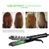 Steampod Hair Straightener Ceramic Flat Iron Fluffy Hair Curler Iron Four Gear Corn Splint Curling Hair Styling Tools For Women 2