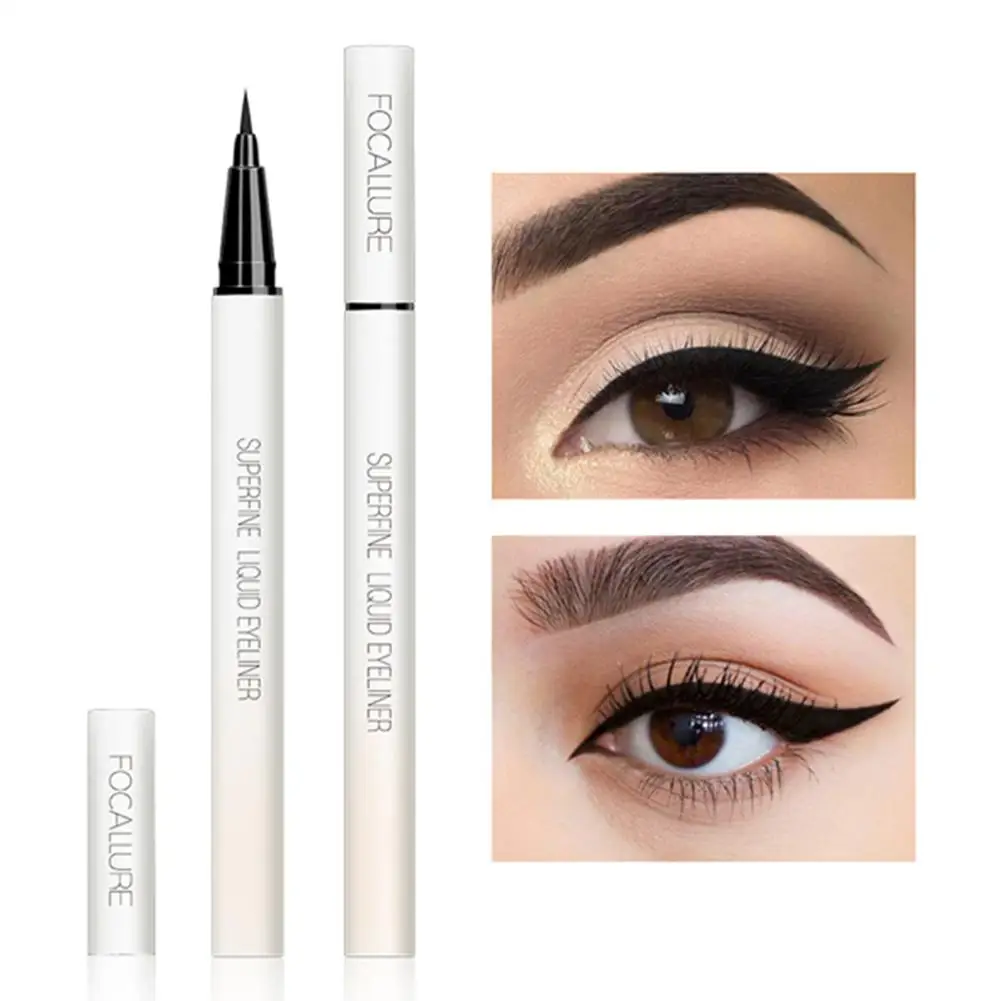 

FOCALLURE Black Liquid Eyeliner Pencil Waterproof 24 Hours Long Lasting Eye Makeup Smooth Easy To Wear Eye Liner Pen 40P