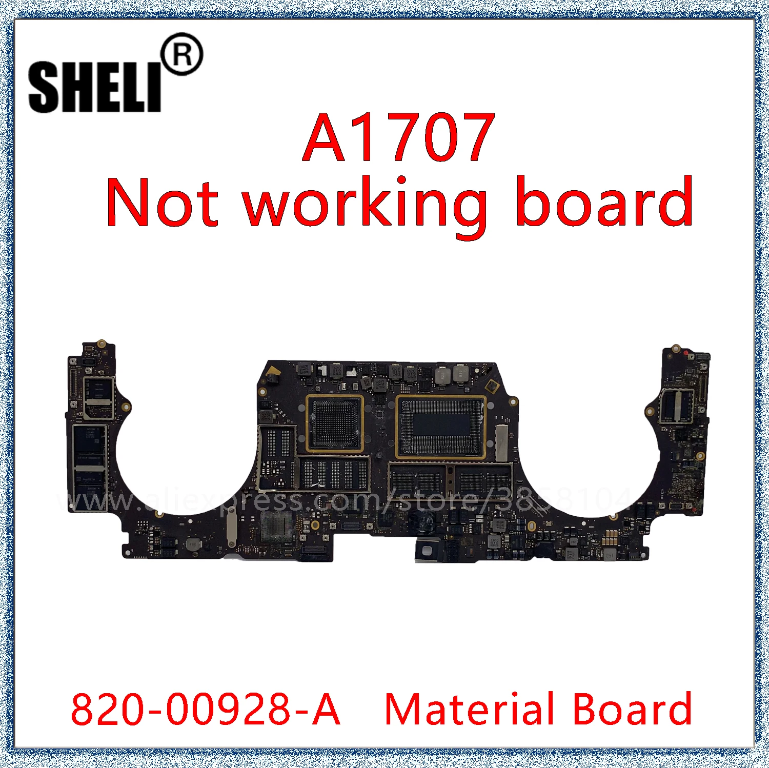 For 2017 A1707 Apple MacBook Pro 820-00928 820-00928-A Faulty Logic Board Not Working Motherboard | Компьютеры и офис
