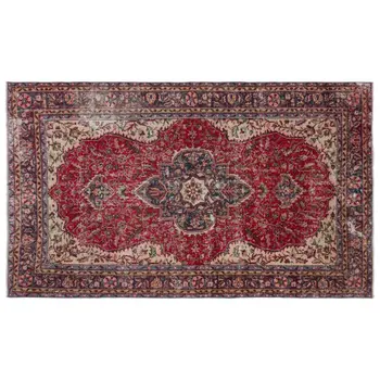 

Handmade Natural Vintage Turkish Area Rug 175x298 Cm-5'9''X9'9''