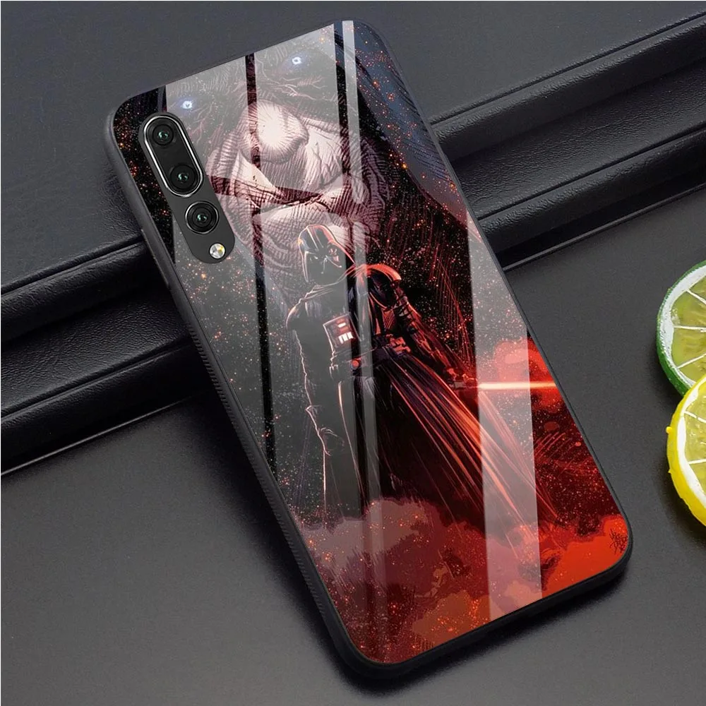 Чехол из закаленного стекла Star Wars для huawei P30 Lite, чехол для телефона P20 Lite P30 Pro P Smart mate 20 Lite 7A Pro - Цвет: K2520611