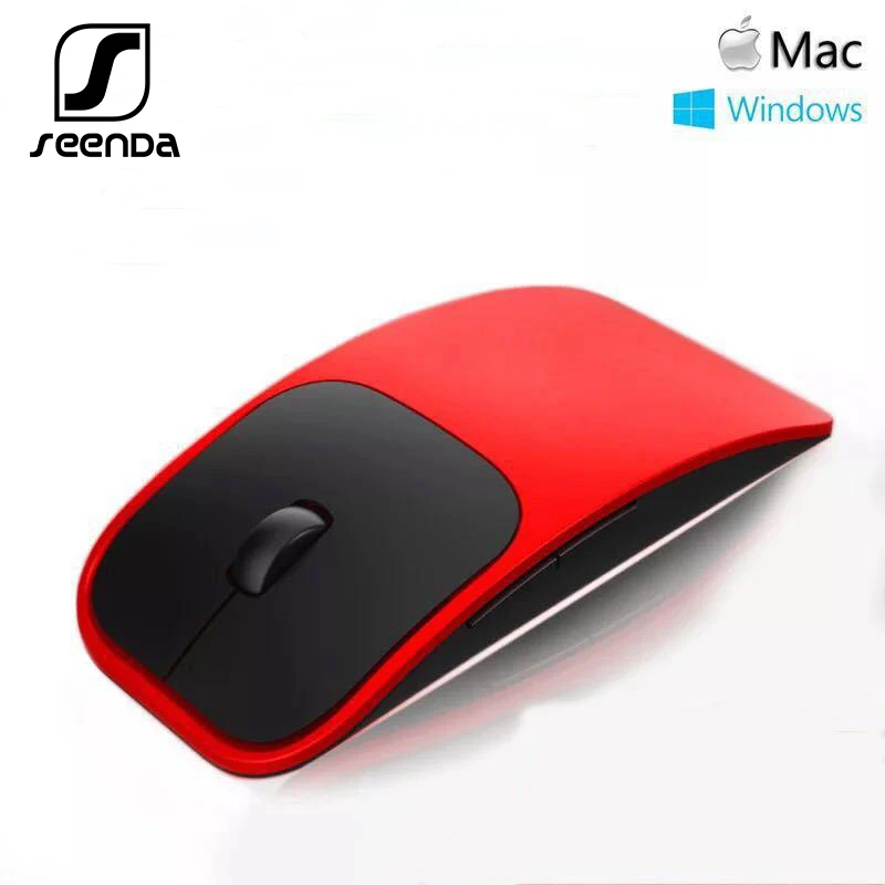 Seenda Intelligence Voice Mouse портативная ультратонкая Беспроводная перезаряжаемая мышь с