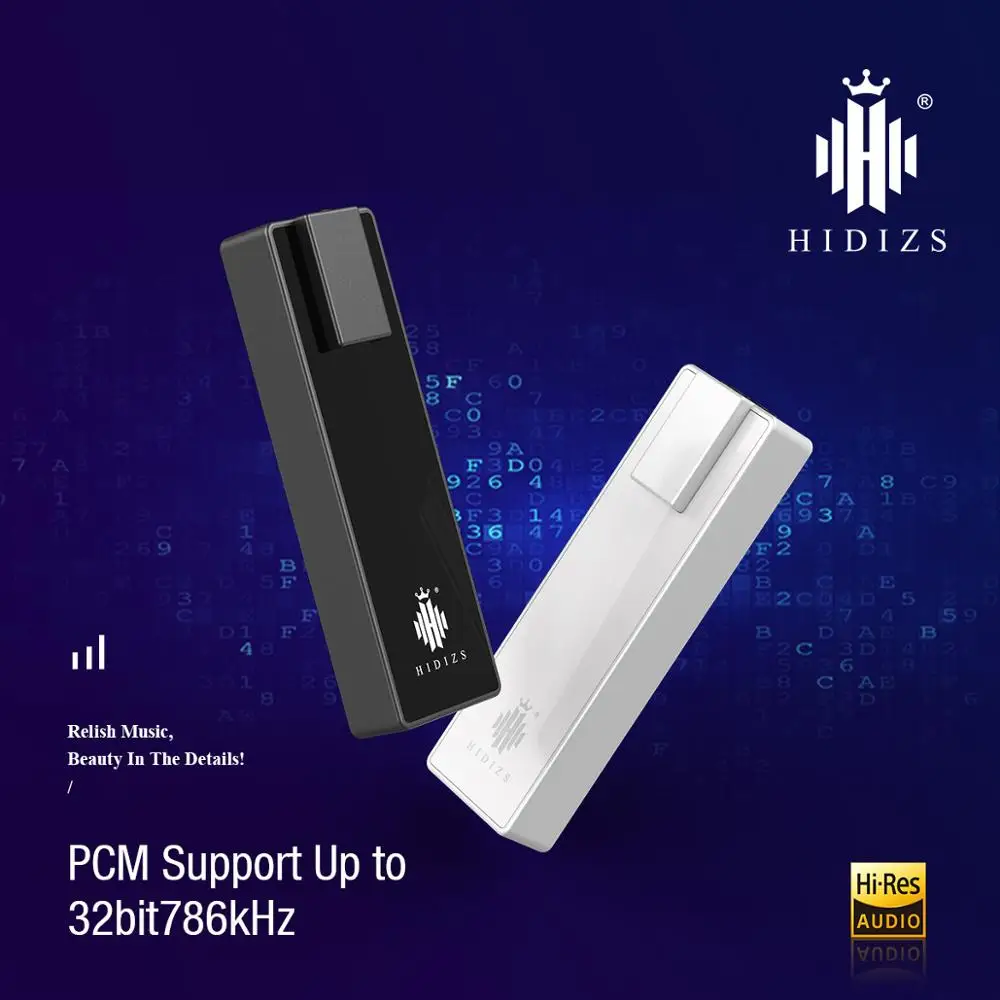 Hidizs S9 HiRes Headphone Amplifier HiFi Decoding USB TYPE C DAC to 3 5 2 5MM adapter DAC Amp for Phones PC Portable Audio out