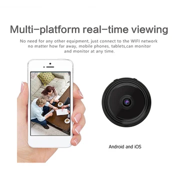 

HD 1080P Mini Camera WiFi Night Vision Motion Detection Home Surveillance