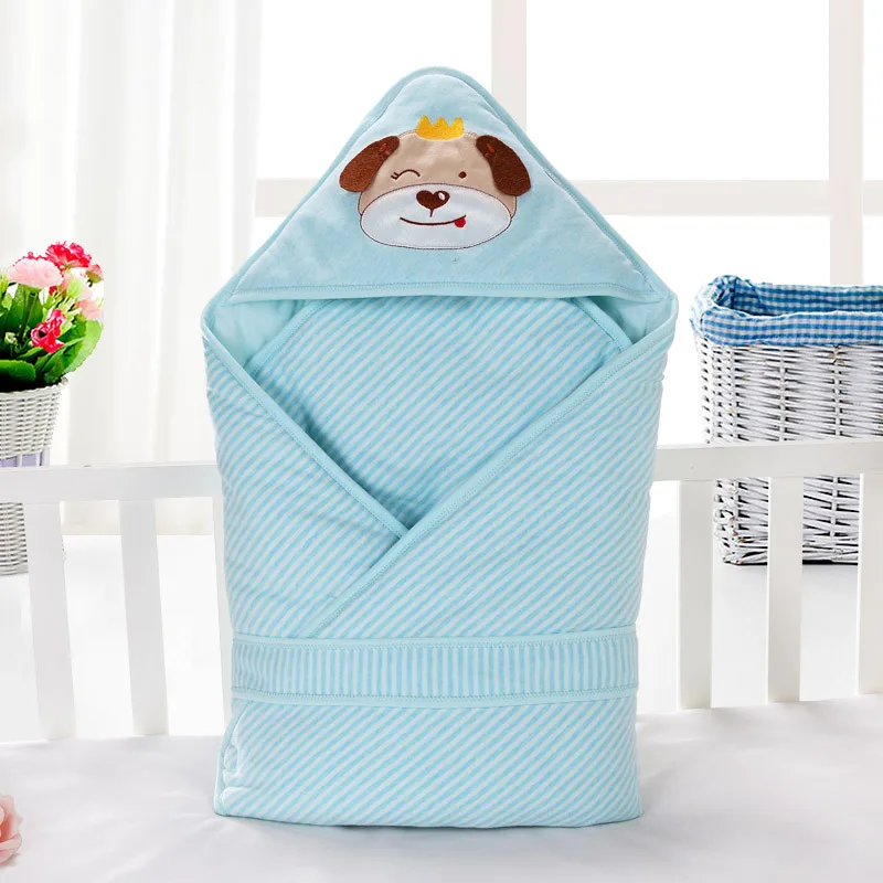 Sallybaby/Детские хлопковые одеяла с легкой подкладкой и рисунком детское полотенце