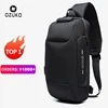 OZUKO-Bolso cruzado multifunción para hombre, bolsas de mensajero de hombro antirrobo, impermeable, de viaje corto, 2022 ► Foto 1/6