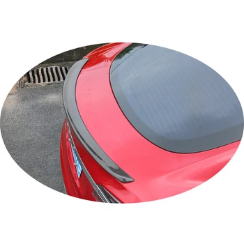 

For Tesla Model S 4 Door Sedan 2012-2016 Carbon Fiber Rear Spoiler Tail Trunk Boot Wing Accessories