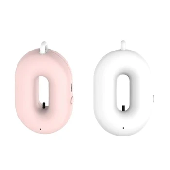 

2 Sets of 5 Million Negative Ion PM2.5 Portable Necklace Portable Air Purifier