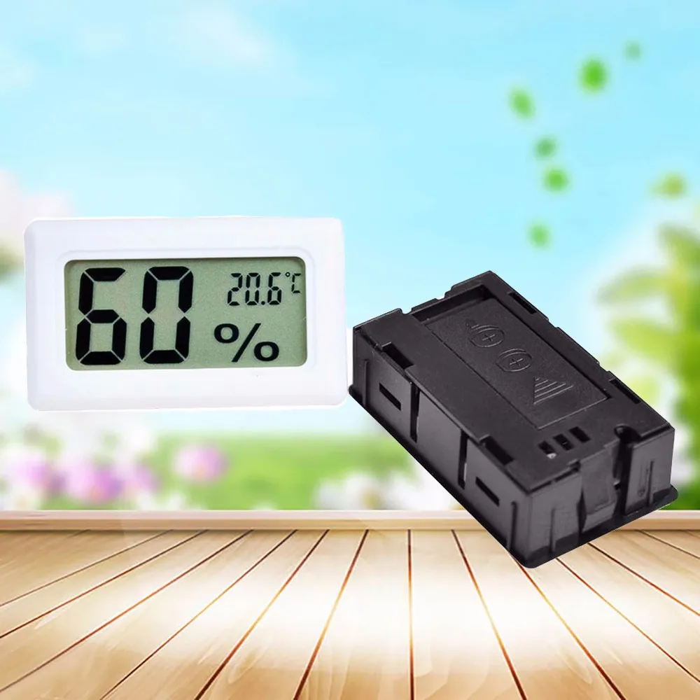 Термометр Гигрометр с цифровым ЖК дисплеем 50 + 70 °C|Приборы для измерения