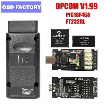 

Hot Opcom V1.99 with PIC18F458 FTDI Chip CAN OBD2 Diagnostic Tool for Opel Firmware V1.99 OPCOM Code Readers & Scan Tools