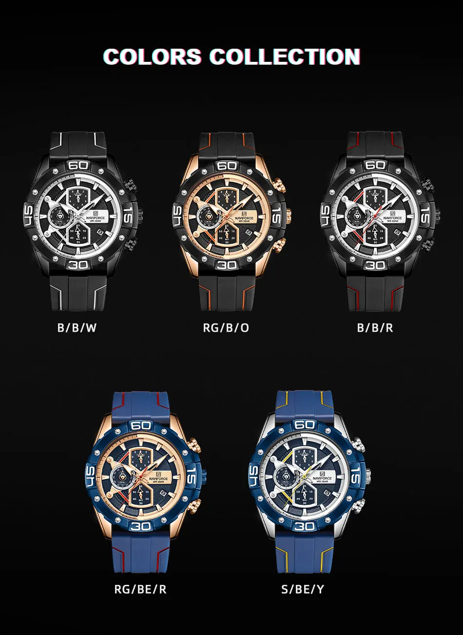 NAVIFORCE Men Watch Sport Man 
