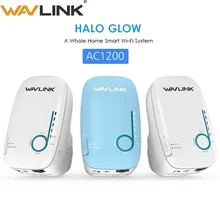 Wavlink гигабитный wifi роутер 5 ГГц AC1200 весь дом WiFi сеточная система беспроводной маршрутизатор настенный двухдиапазонный 2,4 ГГц Wi-Fi ретранслятор
