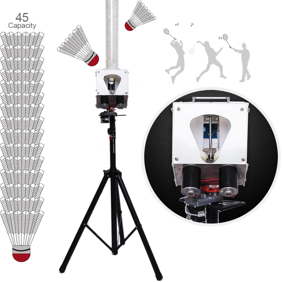 badminton machine training