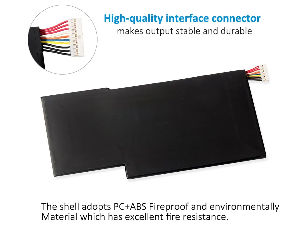 Kingsener Nova Bty-m6j Bateria do Portátil para Msi Gs63vr Gs73vr 6rf001us Bp16k131 Ms-17b1 Ms-16k2 9n793j200 Tablet pc Ferramentas Gratuitas - Imagem 6