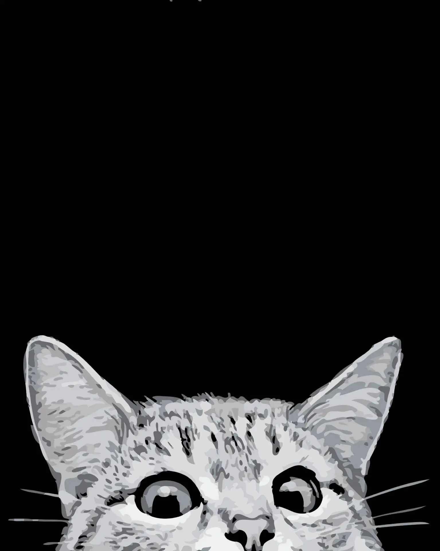 

Digital Oil Painting DIY Pure Handmade Painting Living Room Scenery Animal Handmade Coloring Decorative Painting Black And White