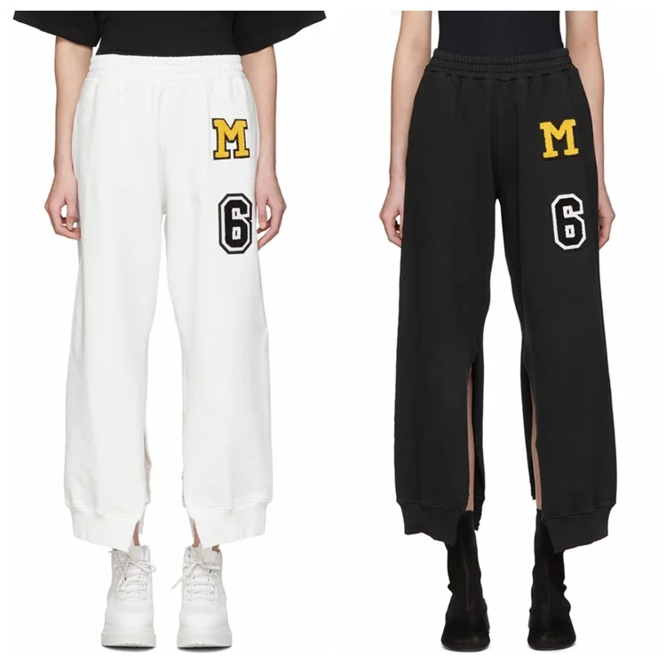 Весна лето 2020 женское Спортивное буквенно цифровое вышитое боди свободного