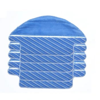

5 Pcs Robot Vacuum Cleaner Mop Cloth for Conga 3090 Series Robotic Vacuum Cleaner Filter Parts Accessories