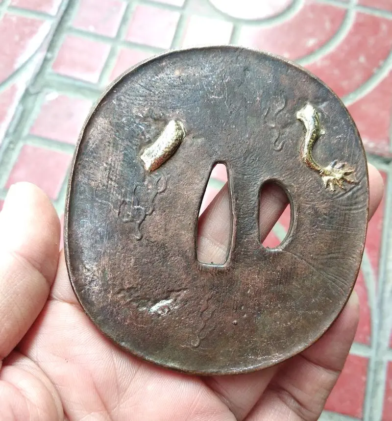 Винтажный чехол Tsuba, аксессуар для ниндзя, меч самурая, катаа, меч