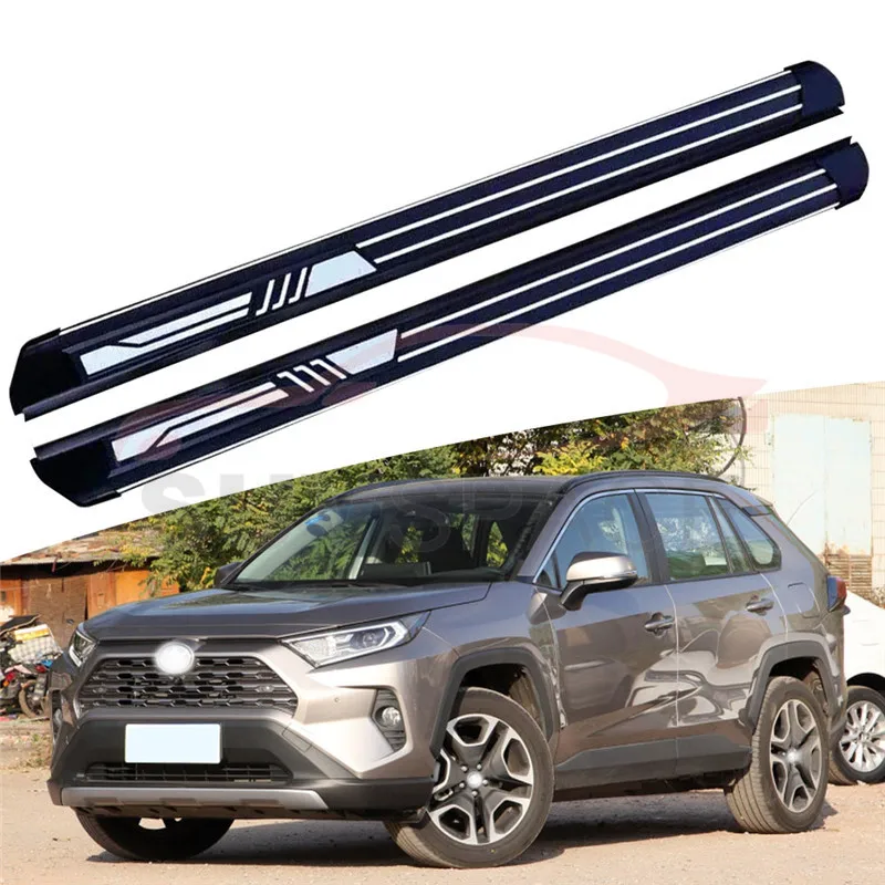 Новое поступление боковая ступенчатая Беговая панель nerf подходит для Toyota RAV4 2019