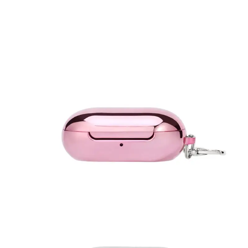 Pink 1 шт Модный Блестящий ТПУ защитный чехол полное покрытие для samsung Galaxy Buds - Цвет: Pink