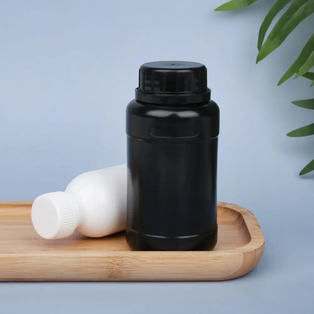 Plastic PET Clear Empty Seal Bottles Solid Powder Medicine Pill Vial Container Reagent Packing Bottle 1PCS 100/250ml
