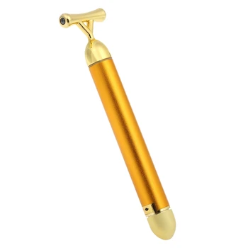 

Gold Beauty Bar Anti Wrinkles Face Lift Skin Tightening Face Firming Gold Massage Bar Facial Beauty Tool