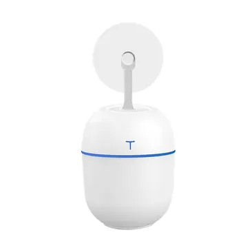 

Mini Usb Desktop Humidifier Mute Home Office Car Fine Mist Rechargeable Mini Humidfier Egg Shape Breathing Lamp