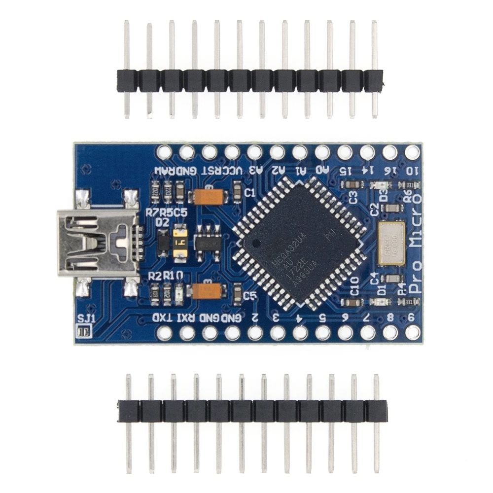 Контроллер TENSTAR ROBOT Pro Micro с Загрузчиком контроллер модуля Mega32U4 leonardo для arduino 5 В/16