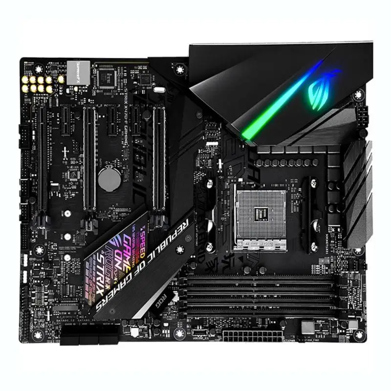 

ASUS ROG STRIX X470-F GAMING Desktop Mainboard Socket AM4 Dual-Channel DDR4 Aura RGB ATX Motherboard