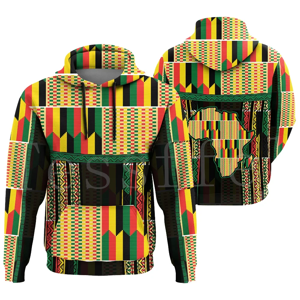 Tessffel County Traditional Africa Native Pattern Kente Harajuku Tracksuit 3DPrint Men/Women Streetwear Zipper Jacket Hoodies 34